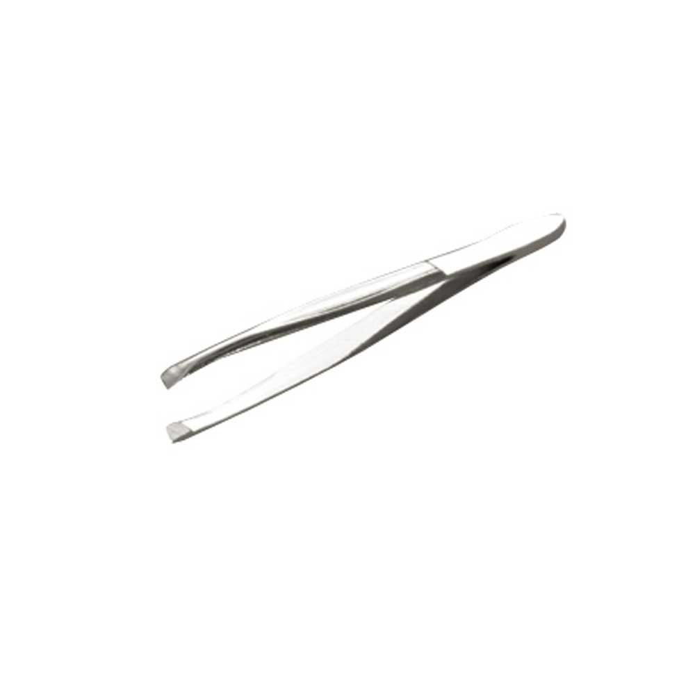 Holthaus Medical schräg Haarpinzette aus rostfreiem Edelstahl, ca. 8 cm