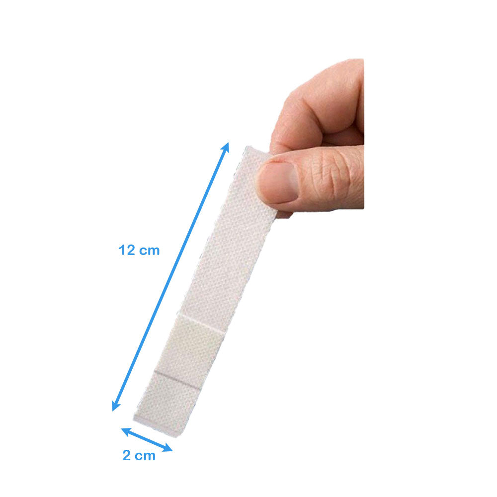 Vlies-Fingerpflaster, beige, ca. 12 cm Länge und 2 cm Breite