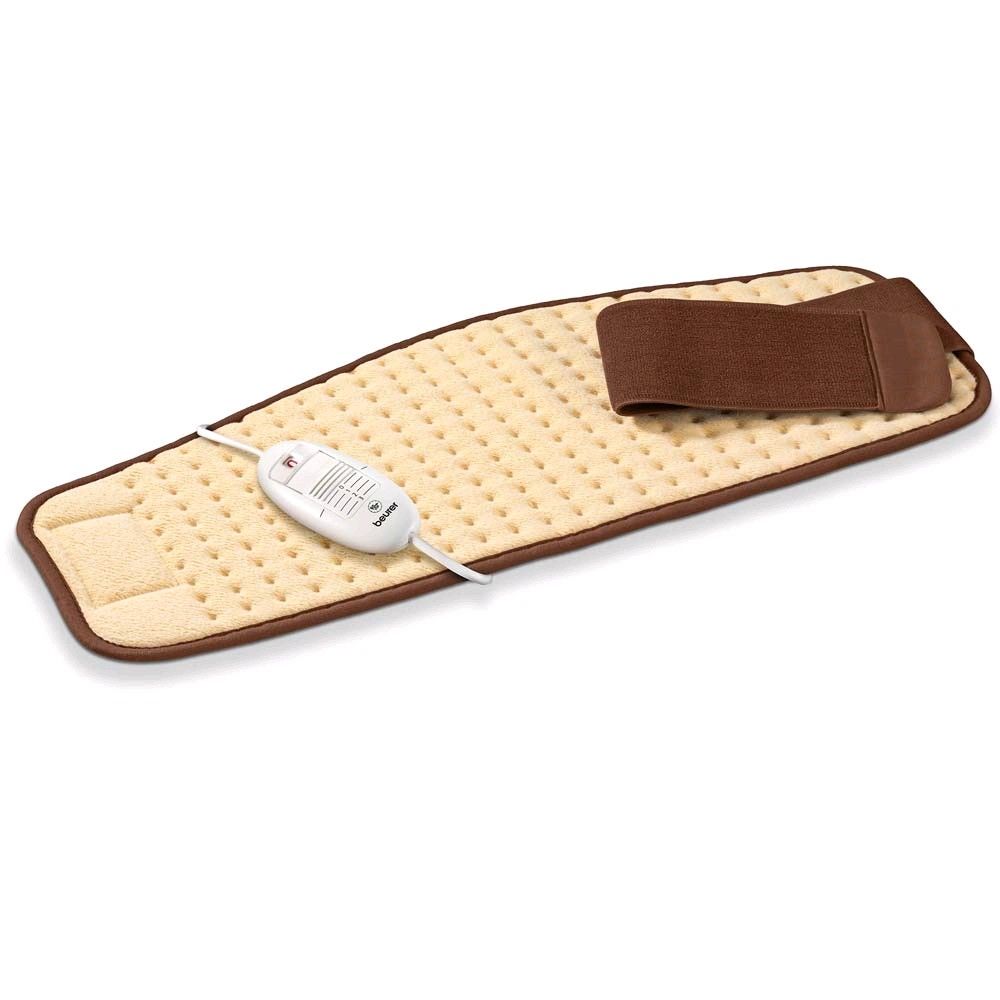 Beurer HK 49 Heizkissen für Bauch und Rücken, beige-braun mit Regler