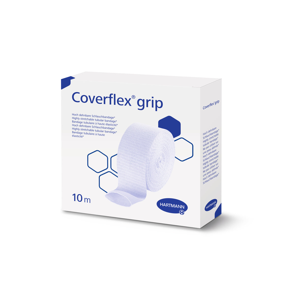 Hartmann Coverflex® grip Schlauchbandagen-Packung, weiße Rolle, 10 m