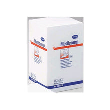 Unsterile Medicomp® Vliesstoffkompressen-Packung, 10×10 cm, 100 Stück
