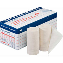 Holthaus Medical Cottonamid® Kurzzugbinde, 10 cm x 5 m, weiße Bandage auf Rolle