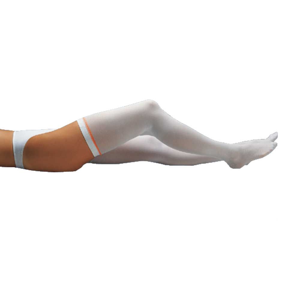 Holthaus Medical Medikur® TP-Strumpf mit farbigen Bändern, hellgrau
