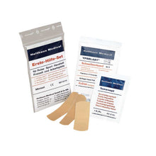 Holthaus Medical Erste-Hilfe-Miniset mit Pflaster und Verbandtuch, 5-teilig