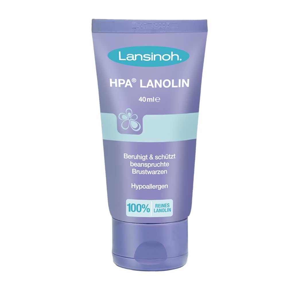 Brustwarzensalbe in violetter 40-ml-Tube, HPA Lanolin, beruhigt & schützt