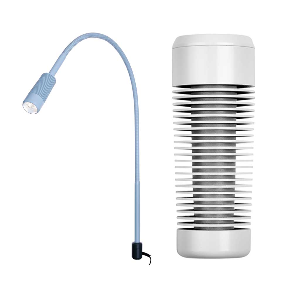 Luxamed LED-Untersuchungsleuchte, Oberteil ohne Fuß, Lampenkopf weiß