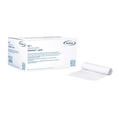 Elastische Fixierbinde MaiMed Maielast®-glatt, sterile Binde, Rolle und Packung