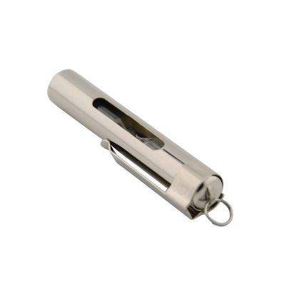 MC24® Schwesternuhr mit Clip und Befestigungsring, Unterseite mit schwarzem Fenster