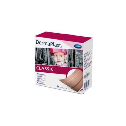 Wundpflaster-Packung mit braun-beigem Pflasterstreifen, „Classic“