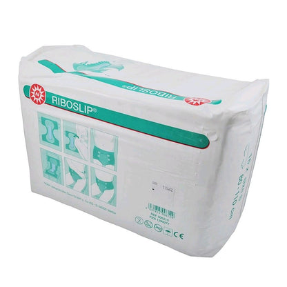 RIBOSLIP® Inkontinenzslip mit Indikatorstreifen, weiß, bedruckte Anleitung am Beutel