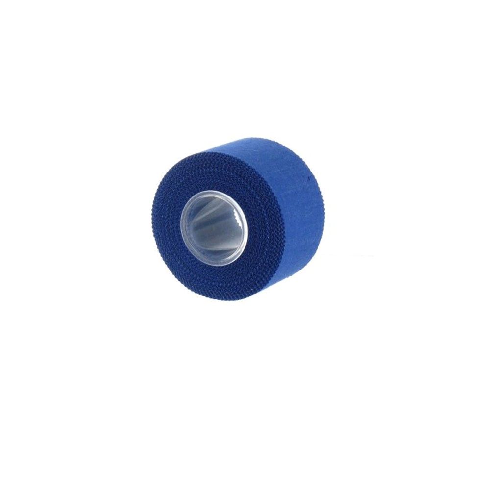 Sportbandage, blaue Klebeband-Rolle mit transparentem Kern
