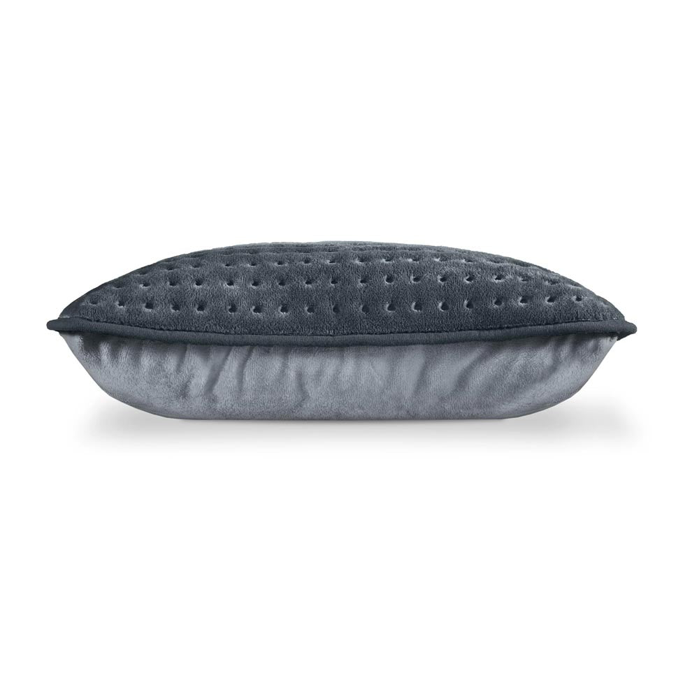 Beurer Heizkissen HK 48 cosy, dunkelblaues Punktkissen mit seitlicher Rundform