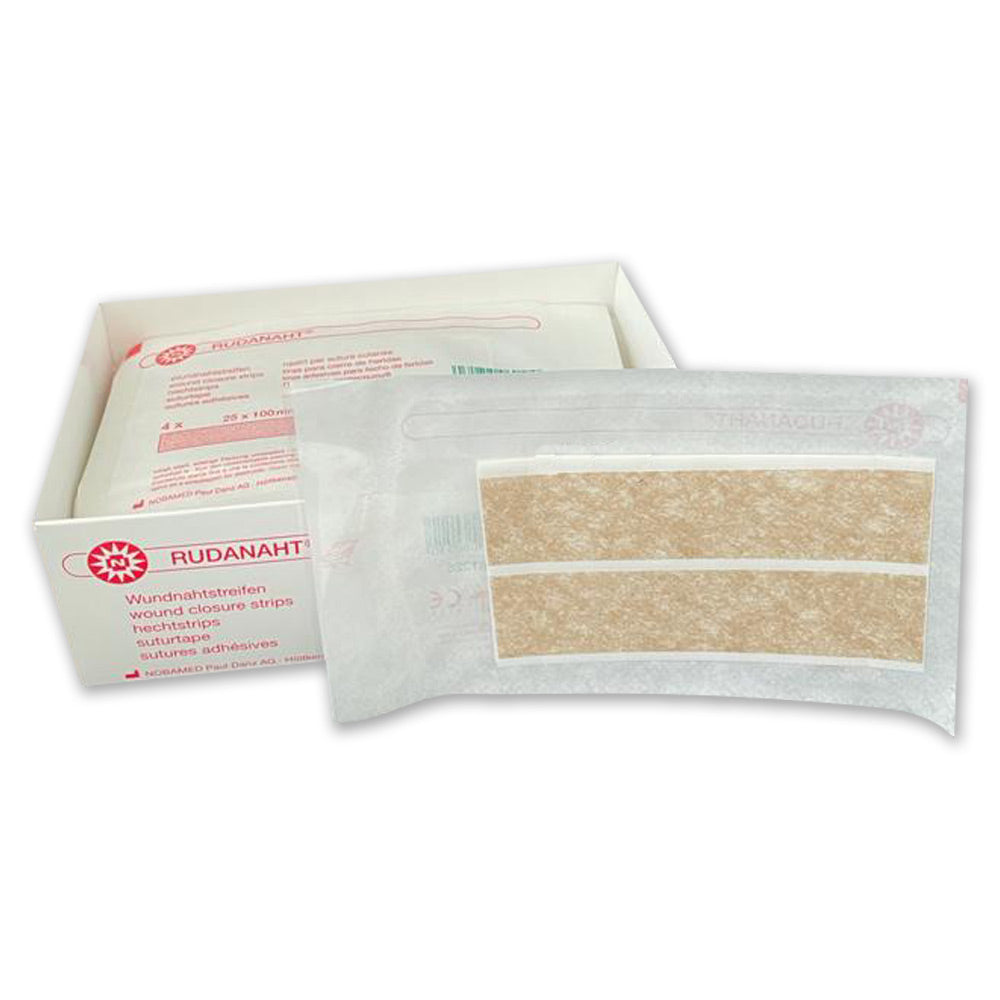 Noba RUDANAHT® Wundnahtstreifen, steril und elastisch, im Set mit Verpackung