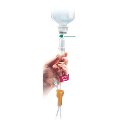 B.Braun Intrafix® Air P Infusionsgerät mit Luer-Lock; Etikett „DEHP frei“