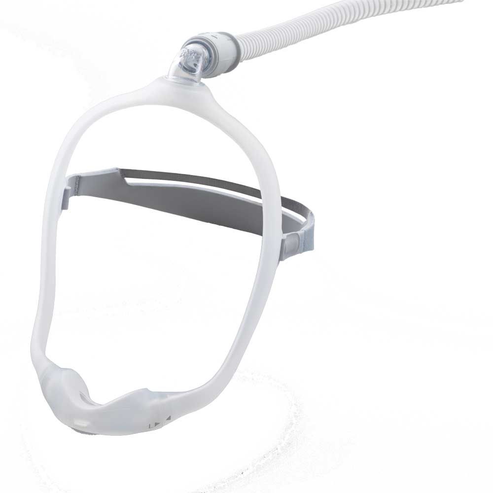 Philips CPAP-Nasenmaske DreamWear mit Anschlussteil und Schlauchstutzen