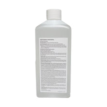 Parfümfreie Händedesinfektion Aseptoman® ohne Duft, Flasche mit Rücketikett