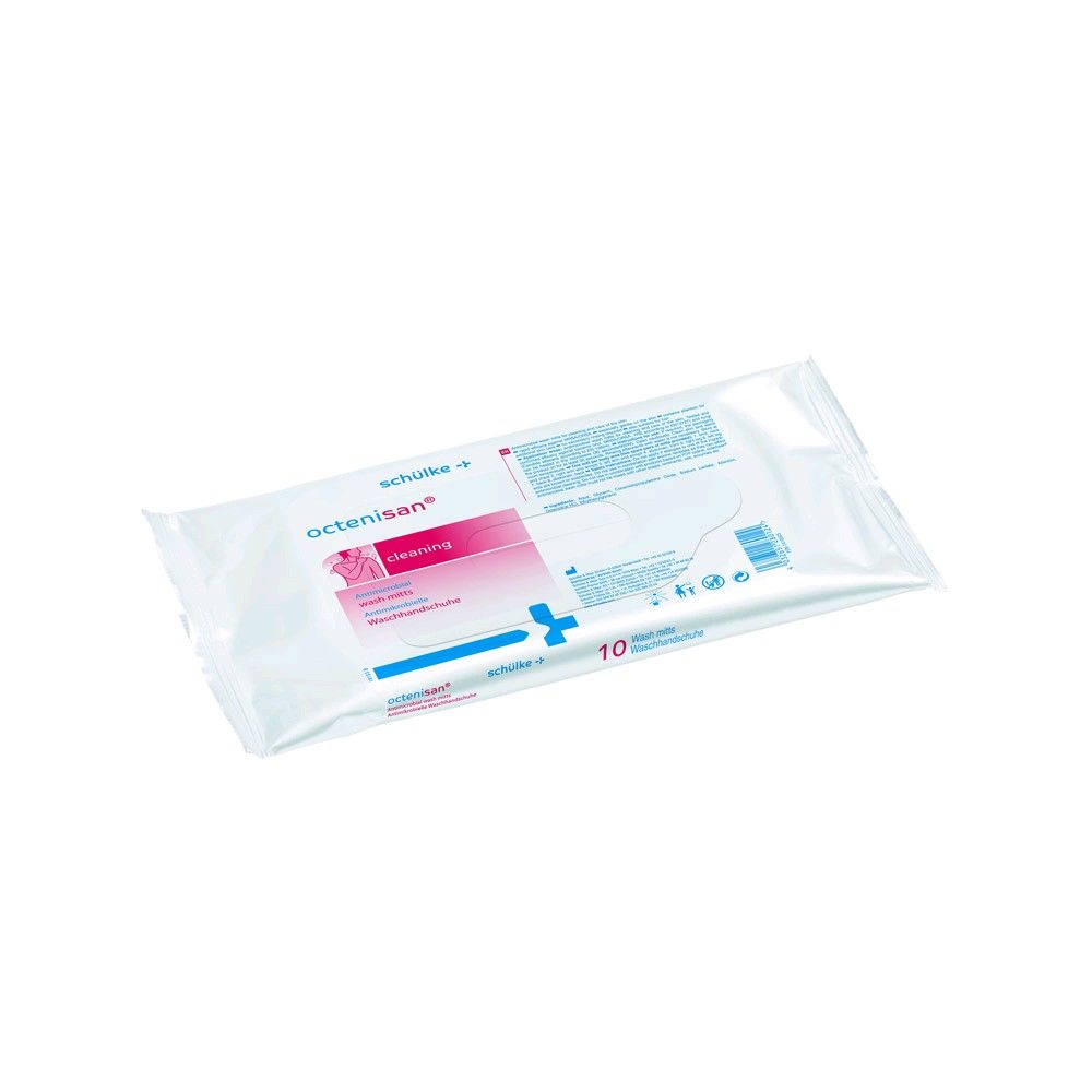 Verpackte octenisan® Waschhandschuhe zur MRE-Dekontamination (8 Stück)