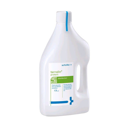 Schülke terralin® protect Flächendesinfektion: weiße Desinfektionsflasche