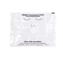 Einmal-Beatmungstuch BT-DRY mit Ventil und Atemfilter in Folienverpackung