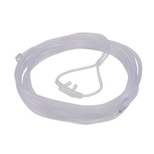 Sauerstoffbrille mit Schlauch, Ringform, Anschluss am Schlauch sichtbar