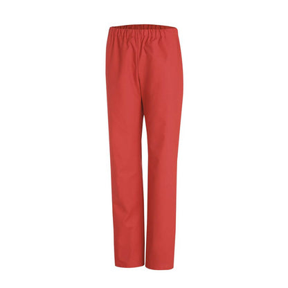 Schlupfhose mit Rundumgummizug, Rot, gerade weit geschnittene Beinform