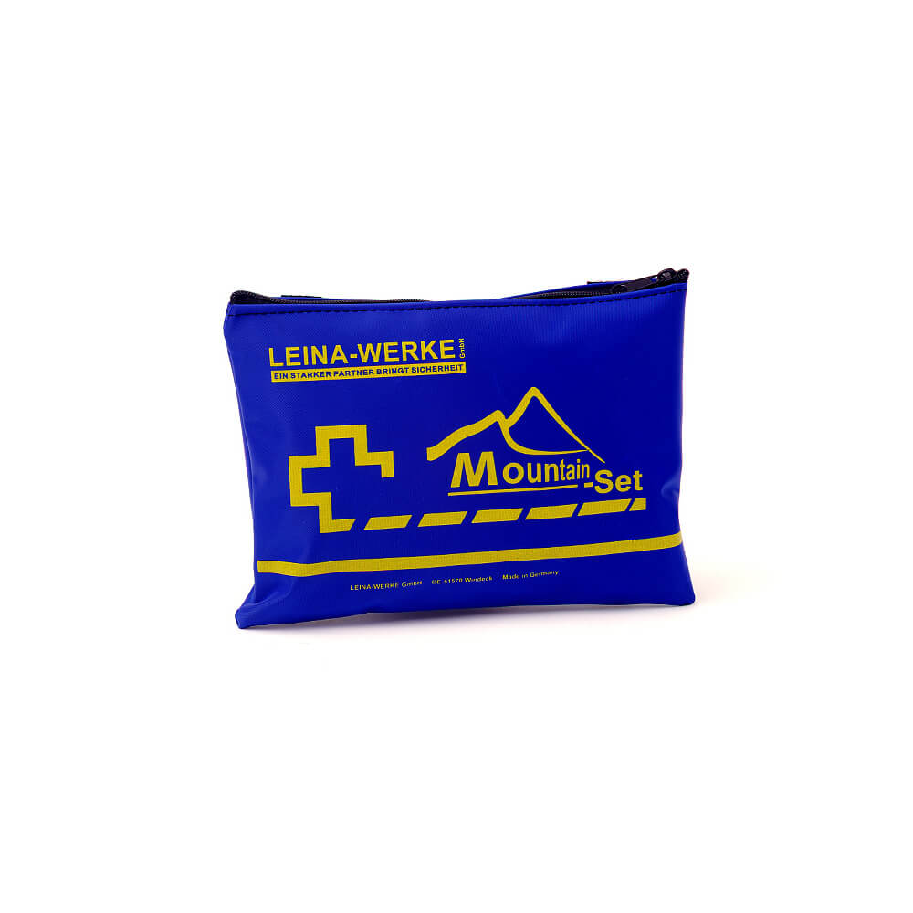 Leina-Werke Erste-Hilfe-Tasche „Mountain-Set“ blau, Reißverschluss