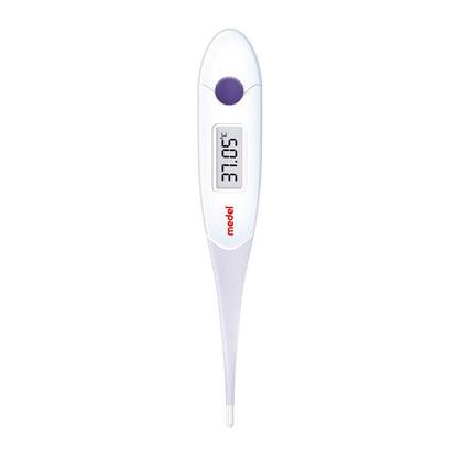 Basalthermometer FERTYL von Medel, digitales Thermometer mit Display und rundem Sensor