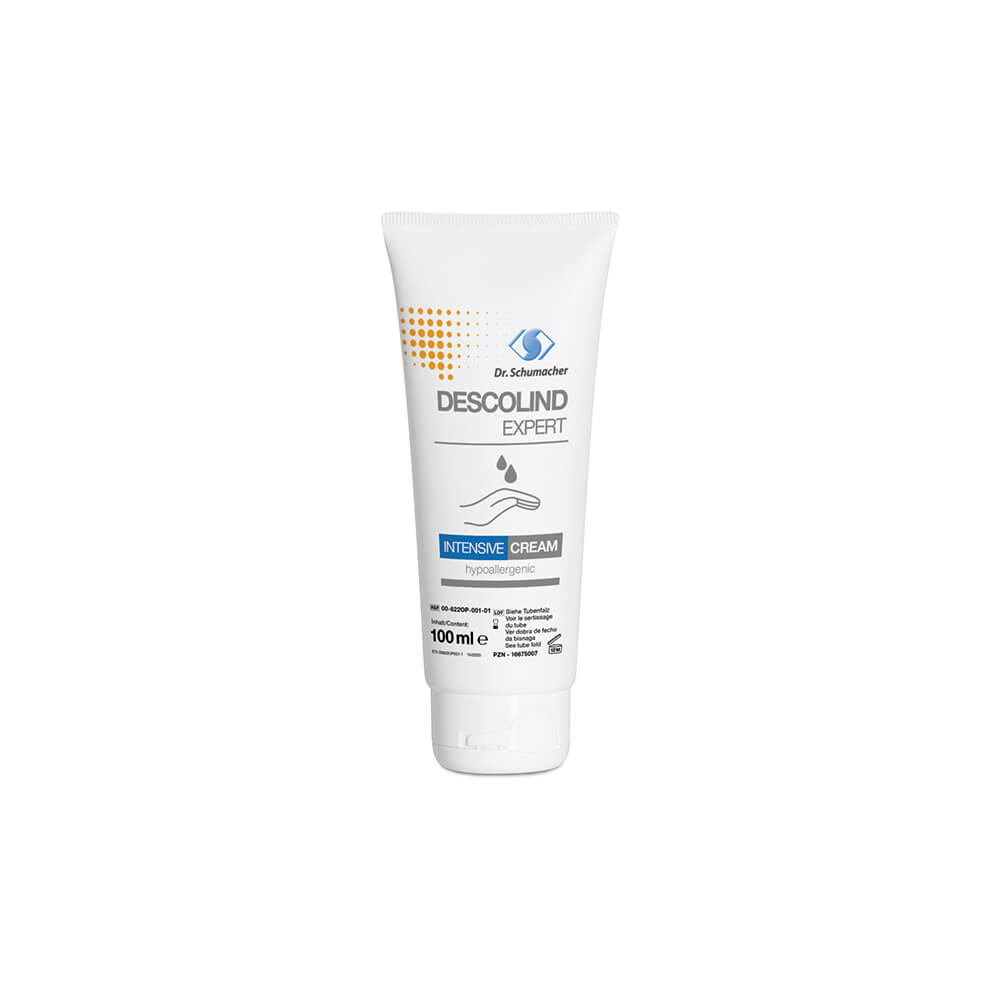 Descolind Expert Intensive Cream Pflegecreme, hypoallergene Tube, 100 ml
