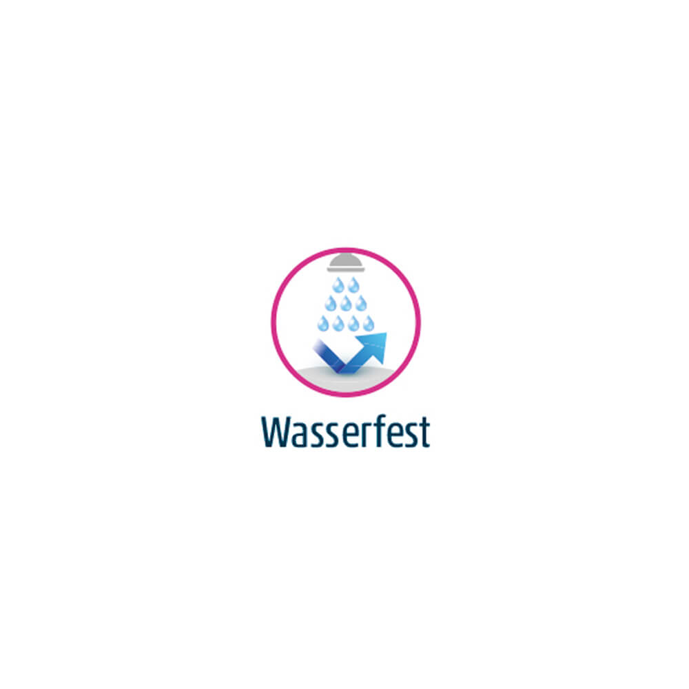 Wasserfest-Icon für transparente Pflasterstrips Aqua von Lifemed®