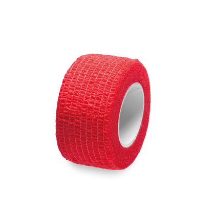 Selbsthaftender Pflasterverband Lifemed® Rolle, rot, selbstklebend