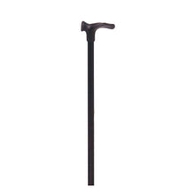 Gehstock mit anatomischem Griff, schwarz, mit Standspitze