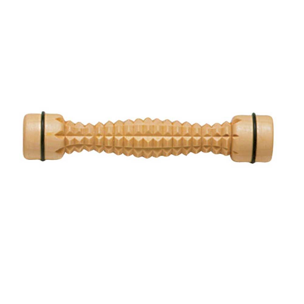 Holz-Fuß-Massageroller 22 cm, Behrend Joggiflex, genoppt mit seitlichen Endringen
