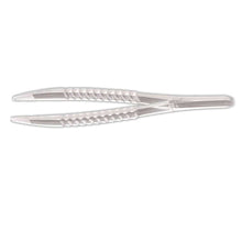 Einmal-Pinzette aus Kunststoff, steril, 12,5 cm, transparent