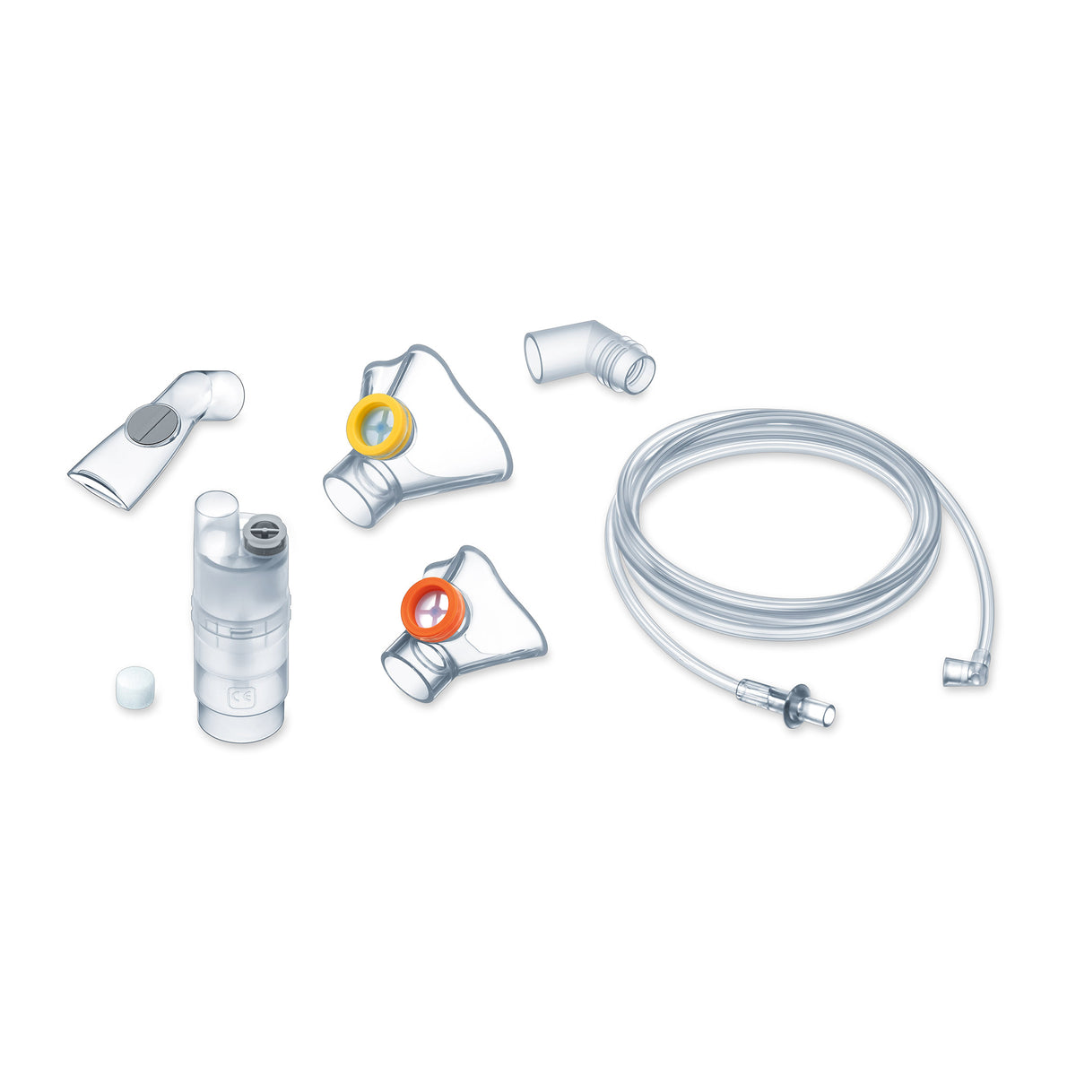 Kinder-Inhalator AIR PLUS von Medel: Verneblergerät, Schlauch und Masken-Set