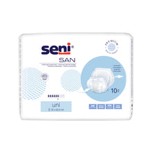 Seni San Inkontinenzvorlagen, anatomisch geformt, Uni, weißes Vorlagenpaket