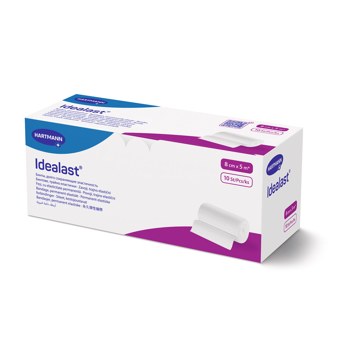 Hartmann Idealast® Binden-Packung, Größe 8 cm x 5 m, 10 Stück/Packung