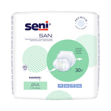Seni SAN Plus Inkontinenzvorlagen, anatomisch geformt, 30 Stück, Packung