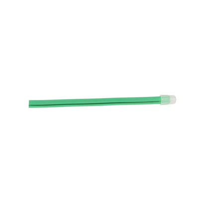 Speichelsauger mit loser Kappe, 15 cm, grün